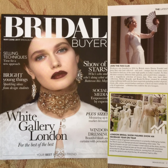 Rockcoco Fans featured in Bridal Buyer Magazine