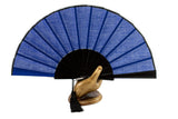 Glastonbury festival Blue hand fan