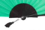 Rockcoco fans Green Glastonbury festival hand fan