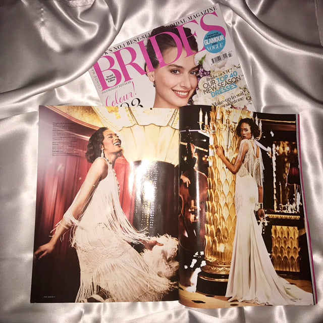 Rockcoco Fans featured in Brides magazine Conde' Nast