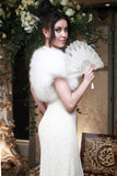 Valencia - Rockcoco fans stunning bridal fan with luxury lace
